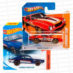 HOT WHEELS BLISTER CARS 5023B3D 24 UD PANINI 2.99€