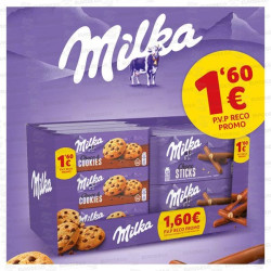 (ABONO) LOTE MONDELEZ PVP 1.60 STICKS + COOKIES 23 UD