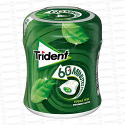 TRIDENT BOTE 60 MINUTOS HIERBABUENA 6 UD CH CH