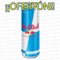 PROMO RED BULL SIN AZUCAR 12x473 ML
