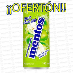 PROMO REFRESCO MENTOS MANZANA 24 X 24 CL