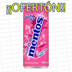 PROMO REFRESCO MENTOS MIX FRUTAL 24 X 24 CL