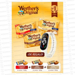 LOTE WERTHERS S/A 3 KG + RELOJ SIN CARGO