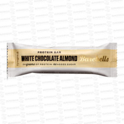 BARRITAS WHITE CHOCOLATE ALMOND 12 X 55 GR BAREBELLS