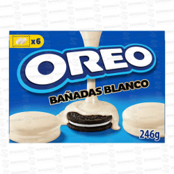 PROMO OREO BAÑADAS CHOCO-BLANCO 10 X 246 GR