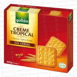 GALLETA CREME TROPICAL 12 X 800 GR GULLON