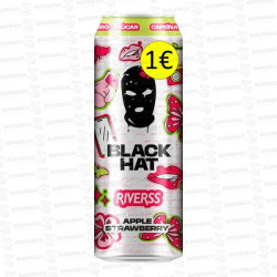 BLACK HAT 1€ APPLE STRAWBERRY SF RIVERSS 24 X 500 ML