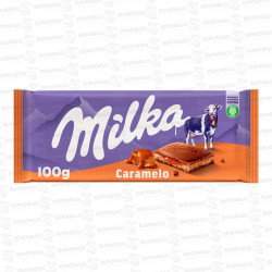 TABLETA MILKA CARAMELO 1x100 GR MONDELEZ