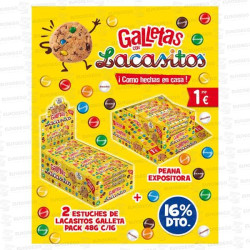 LOTE LACASA GALLETAS LACASITOS 32 UD L00511