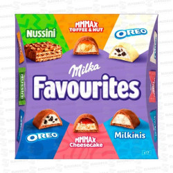 CAJITA 158 GR MILKA FAVOURITES 8 UD