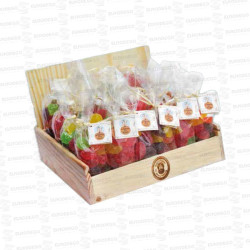 FRUTA ITALIANA 24 UD FABRICA DE LA ILUSION CON EXPOSITOR