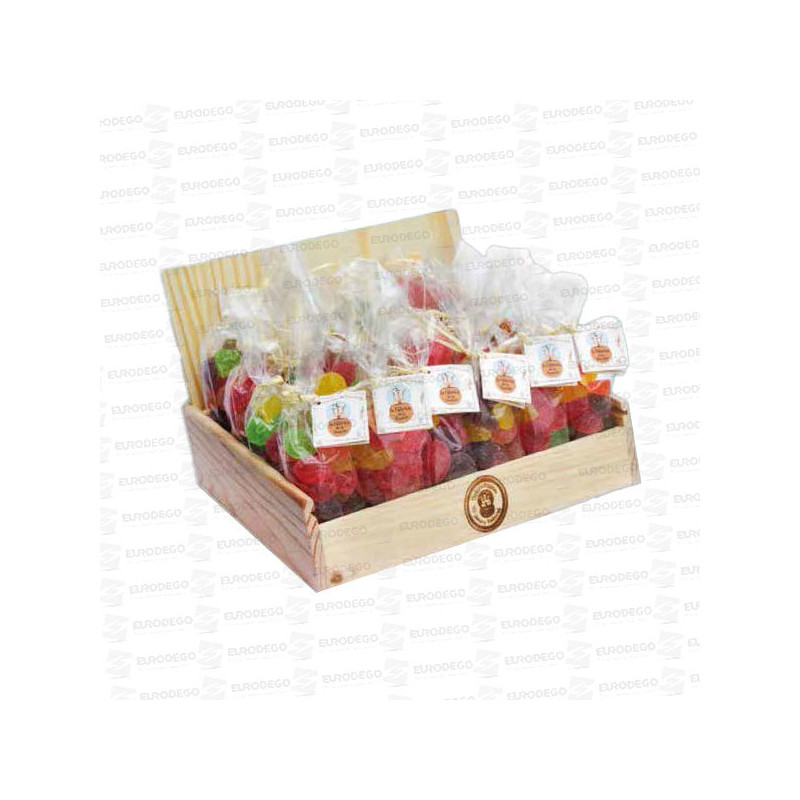 FRUTA ITALIANA 24 UD FABRICA DE LA ILUSION CON EXPOSITOR