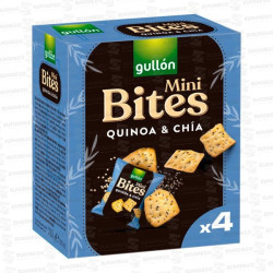 CAJITA MINI BITES QUINOA Y CHIA 4X40 GR GULLON