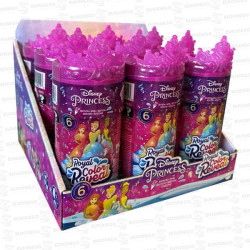 SOBRES 3D PARTY DISNEY PRINCESS COLOR REVEAL 9 UD PANINI