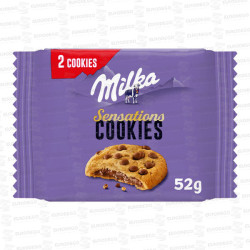 MILKA COOKIES SENSATIONS 24 X 52 GR MONDELEZ