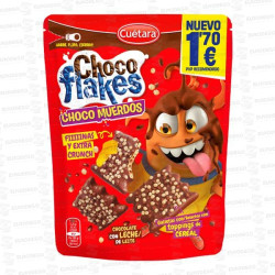 CHOCO FLAKES MUERDOS CH LECHE  1.70€ 8 X 87 GR CUETARA