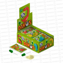 SOBRES SODA DINOS LIMA-LIMON 40 UD CERDAN