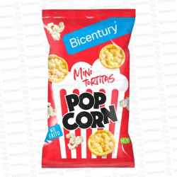 MINI TORTITAS POP CORN 7 UD BICENTURY