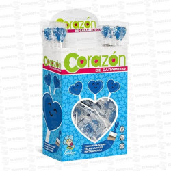 SUPER CORAZON PINTALENGUAS AZUL 100 UD CERDAN