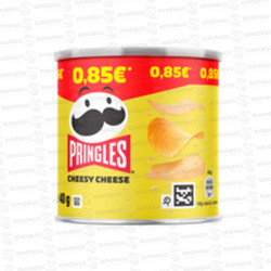 0.85 € PRINGLES CHEESY CHEESE 12 X 40 GR