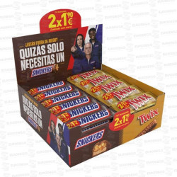 LOTE TWIX y SNICKERS 2 X 1.90 49 UD