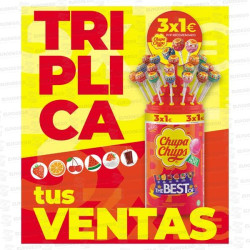 PACK VERANO 2025 RUEDA + LENGUAS FRESA CHUPA CHUPS