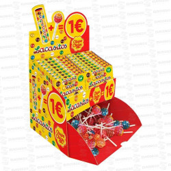 LOTE LACASITOS TUBO + CHUPA CHUPS 48 UD L00528