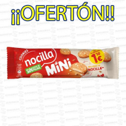 PROMO NOCILLA MINI COOKIE BLANCA 1.50€ 11 + 1 IDILIA