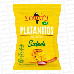 PLATANITOS SALADOS 15 X 75 GR AMAZONIA