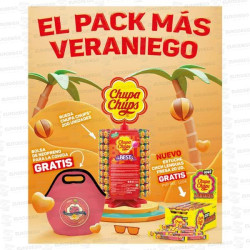 PACK VERANO 2025 RUEDA + LENGUAS FRESA CHUPA CHUPS
