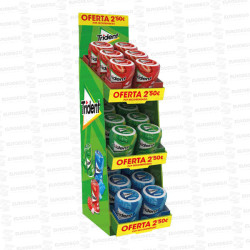 PACK TRIDENT BOTTLES 2.50 € 18 UD CH CH
