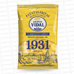 PATATAS ALIMENTACION 1931 VALENCIA 8 X 150 GR VICENTE VIDAL