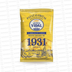PATATAS PEQUEÑAS 1931 VALENCIA 20 X 45 GR VICENTE VIDAL