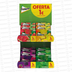 PACK TRIDENT SENSES 4 DISPLAYS 1 € 48 UD CH CH