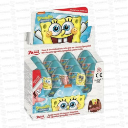 ZAINI HUEVO CHOCOLATE BOB ESPONJA 24 UD BIP