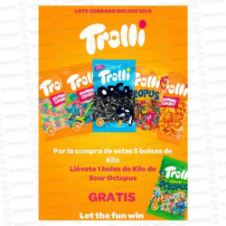 LOTE TROLLI PROMOCION KILO 5 +1 SIN CARGO