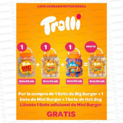 LOTE TROLLI VUELTA AL COLE BOTES ROSCA 3 +1