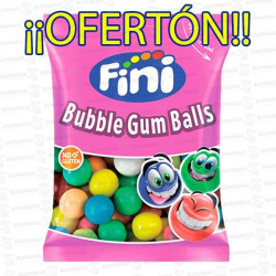 PROMO FINI CHICLE SUTRIDO BOLOS (BUBBLE GUM BALLS) 12X90 GR