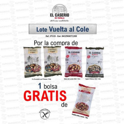 LOTE EL CASERIO 4 KG + 1 PASTILLA CAFE Y LECHE SIN CARGO