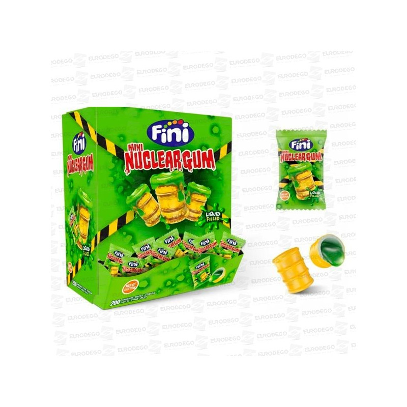 CHICLE MINI NUCLEAR GUM ENV 200 UD FINI
