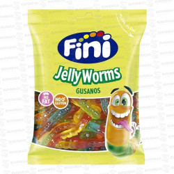 GUSANOS BRILLO (CLEAR JELLY WORMS) 12x90 GR FINI