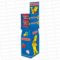 LOTE HARIBO FAV ORIGINAL / FAV RED y WHITE 72 X 90 GR