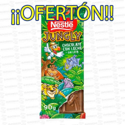 PROMO TABLETA NESTLE JUNGLY 90 GR 1 UD