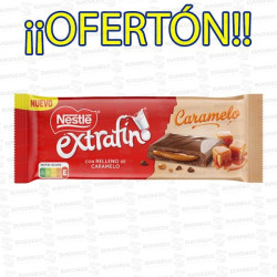 PROMO TABLETA NESTLE EXFN CARAMELO 84 GR 1 UD