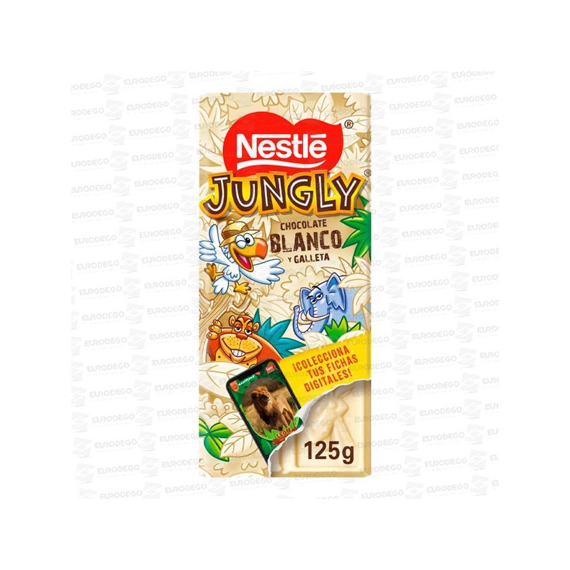 TABLETA JUNGLY BLANCO 90 GR 1 UD NESTLE