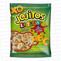 LETRAS KETCHUP JOJITOS  12 X 65 GR ASPIL