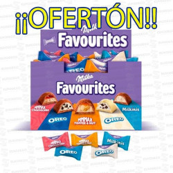 PROMO MILKA FAVOURITES 1 KG 108 UD MONDELEZ