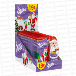 LOTE MILKA NAVIDAD BAR/SANTA 1.99 € 26 UD MONDELEZ