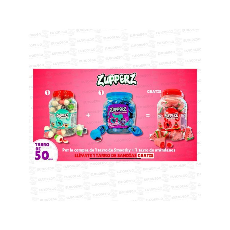 LOTE ZUPPERZ 3 TARROS 150 UD KRC
