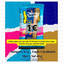 PACK INFANTIL JUMPERS MANTEQ 42 G + EAGLE PVP 1€ 20 UD